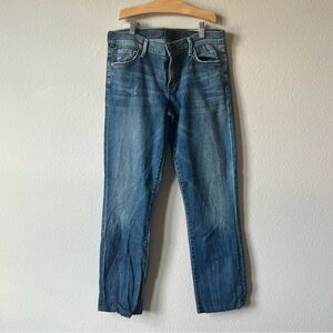 Citizens Of Humanity Ava Low Rise Straight Leg Blue Denim Jeans Size 30